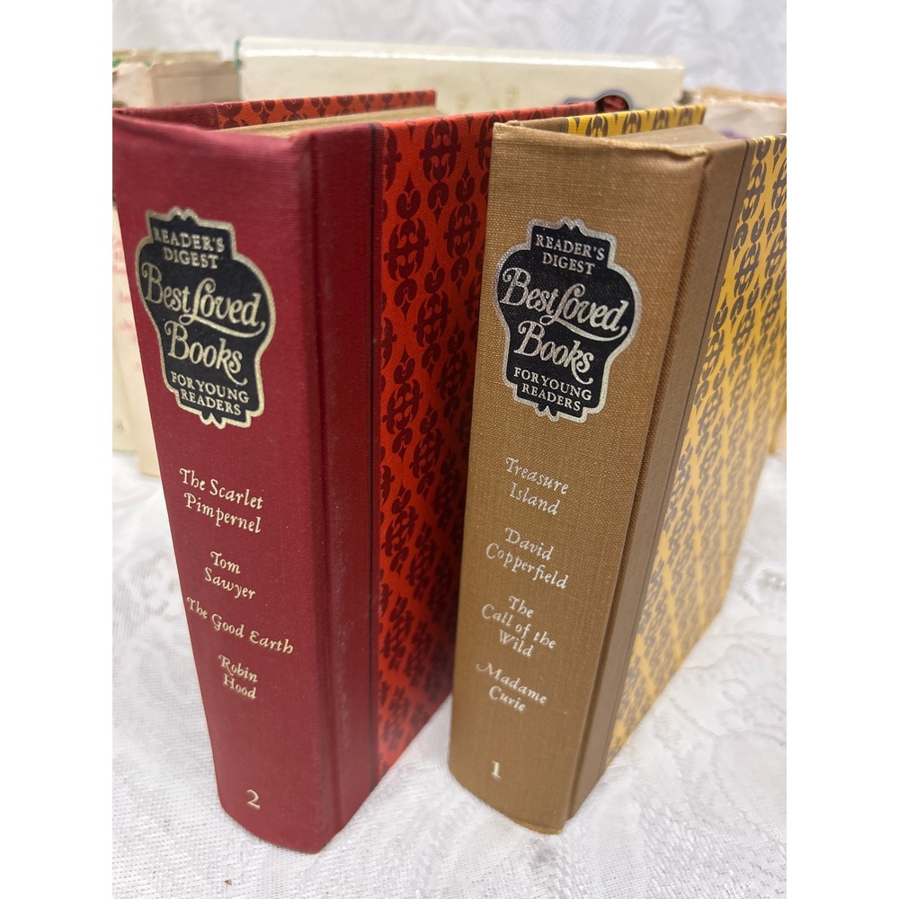 Readers Digest Best Loved Books for Young Readers Vol 1 2 First Edition 1967 Set